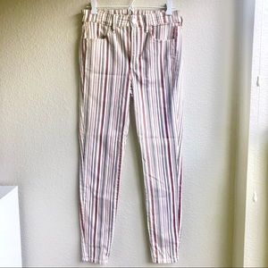 AEO Striped Hi-Rise Jeggings Next Level Stretch